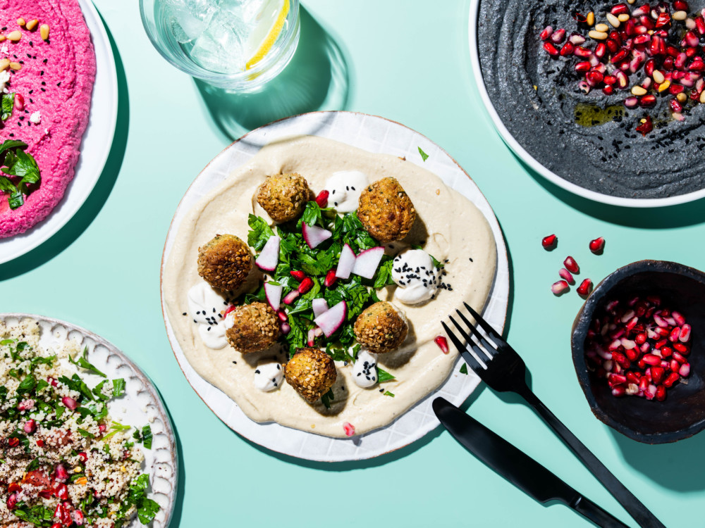 The Hummus Bar bringt als Pop-up Frabe ins foodlab / ©The Hummus Bar