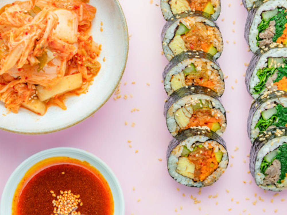 Bballi Kimbap serviert gesunde Reisrollen, Kimchi und Köstlichkeiten der südkoreanischen Küche  / ©Gabrielle dos Santos/Jasper Erich