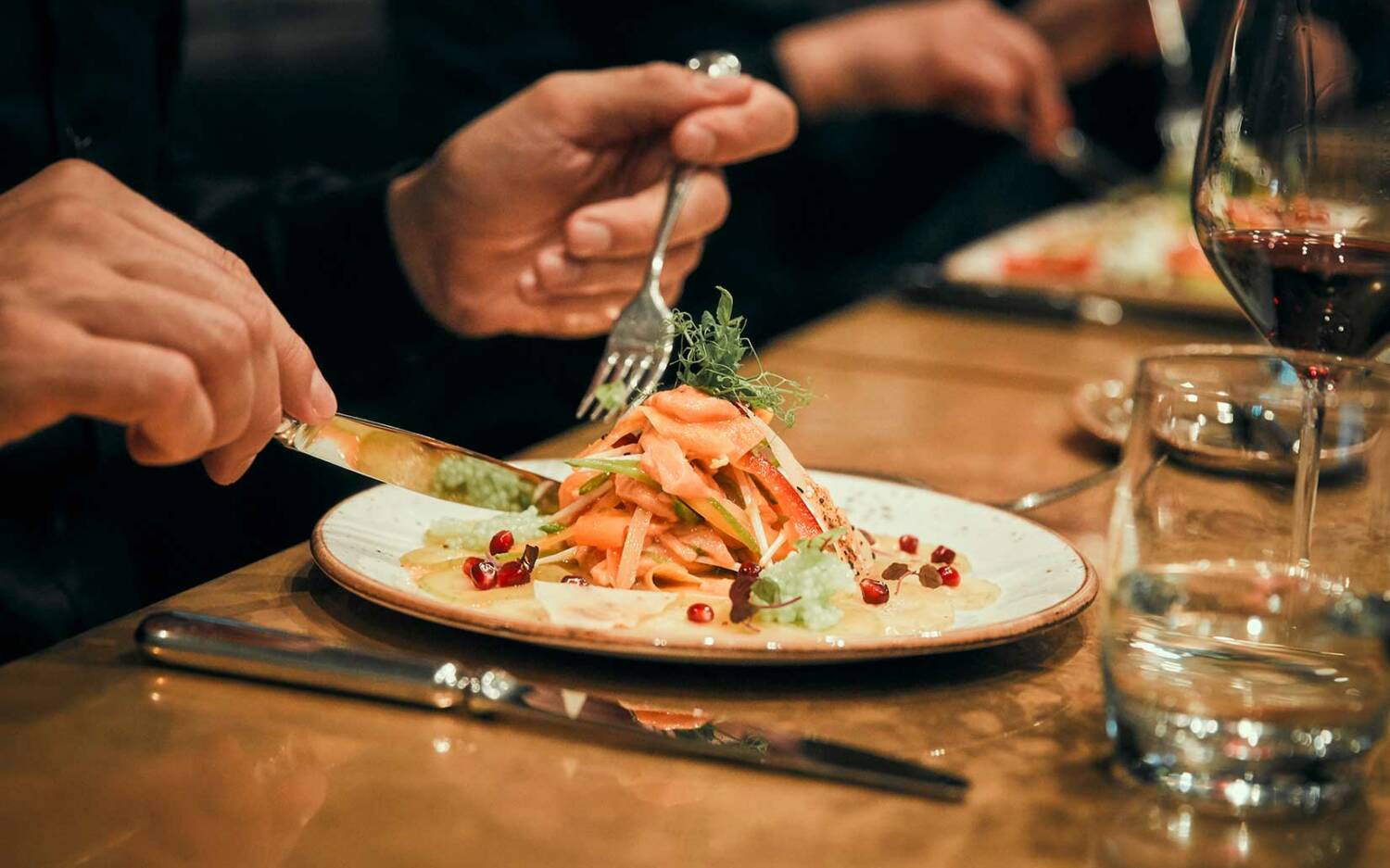 Das Mangold bietet einen Mix aus lokaler und internationaler Küche / ©Gastwerk Hotel Hamburg