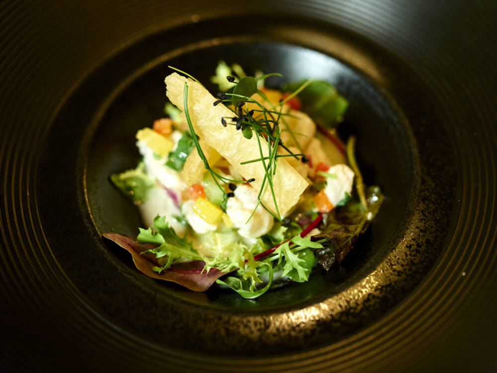 Ein aufwendiger Salat zum Appetit anregen / ©Marc Sill