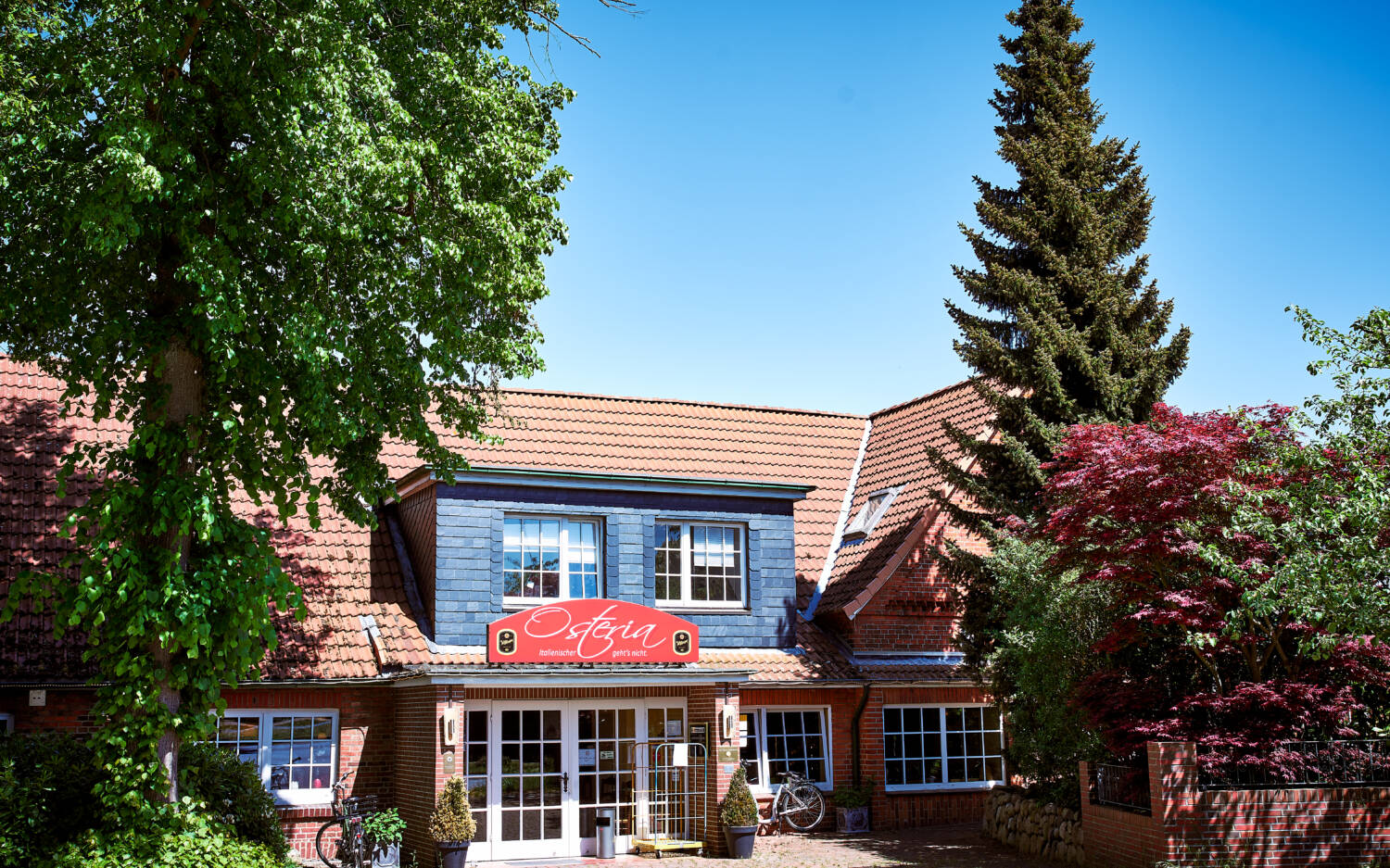 Eine sichere Bank, wenn es um italienische Küche geht: Die Osteria Häcklingen mit angeschlossener Pizzeriai / ©Marc Sill