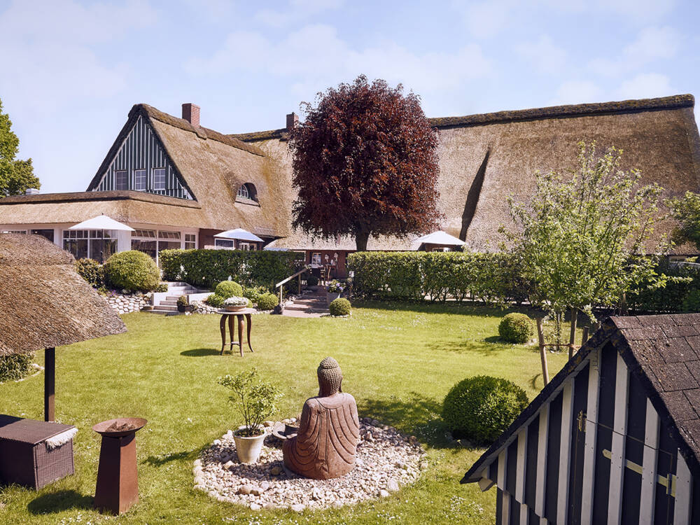 Idylle im Garten des Schönes Leben auf dem Lande in Neuendeich / ©Schönes Leben auf dem Lande