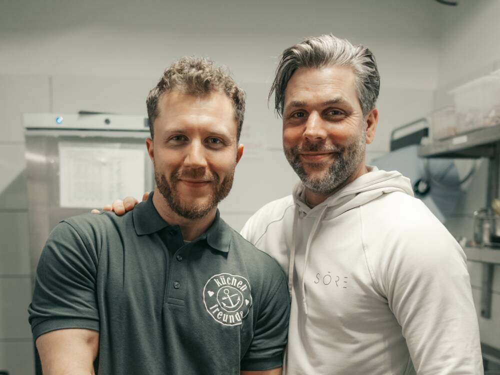 Johannes Walter und Hannes Schröder trainieren und kochen zusammen / ©Johannes Walter