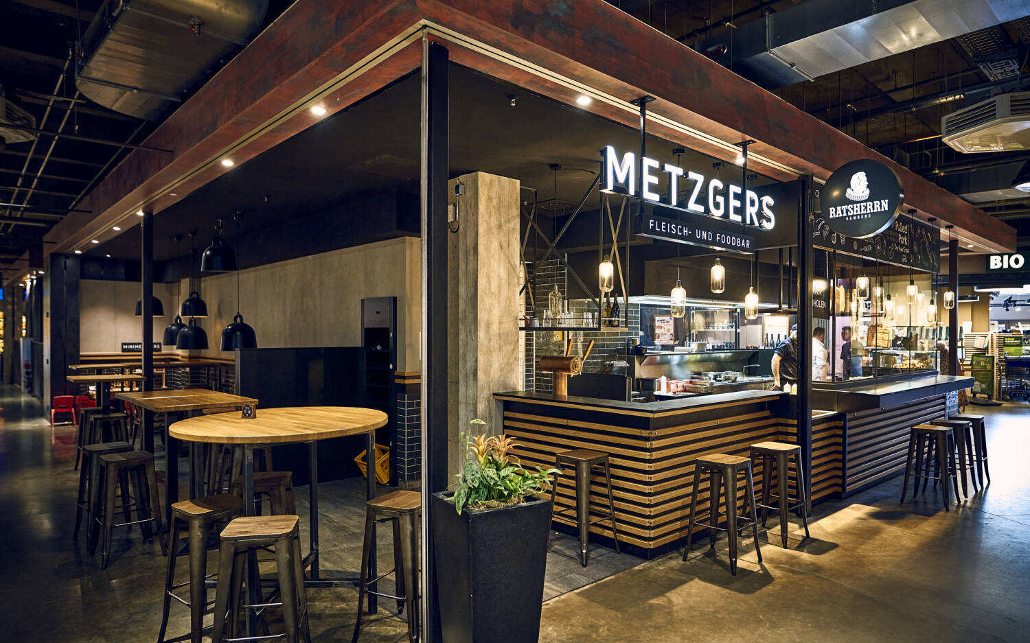 Metzgers Fleisch- und Foodbar in der Rindermarkthalle / ©Marc Sill