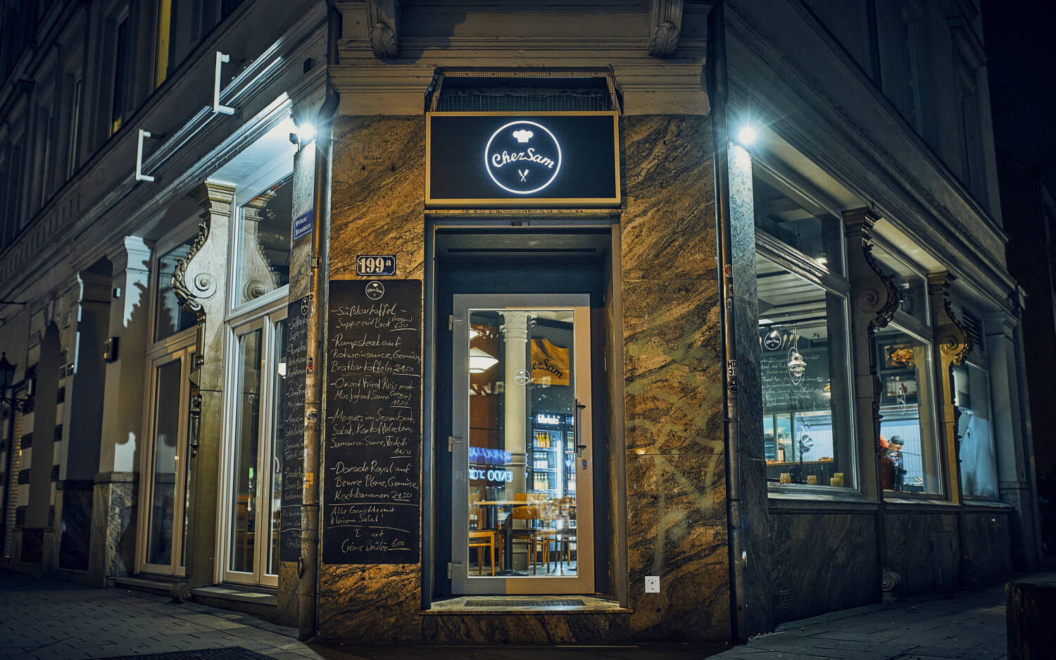 Das Chez Sam in Altona: Fleisch, Fisch, vegetarisch – hier ist für alle was dabei / ©Marc Sill