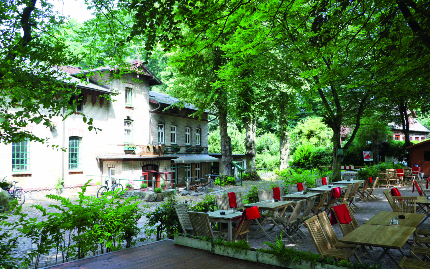 Das Hauptgebäude der Alten Mühle stammt aus dem 16. Jahrhundert / ©Alte Mühle 