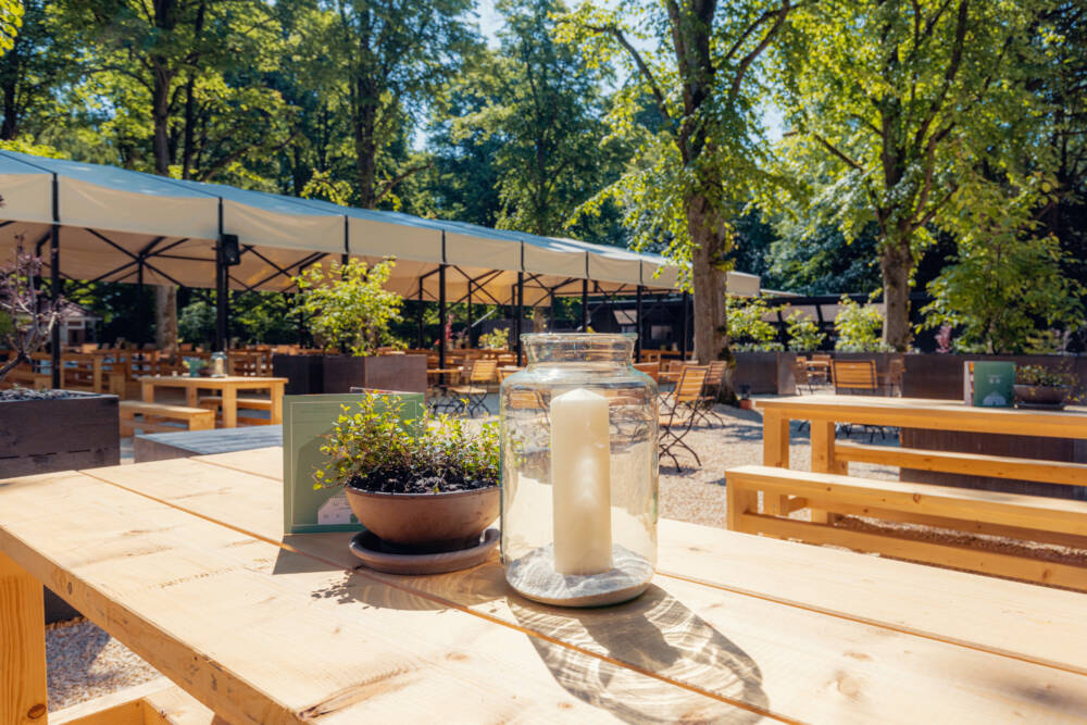 Der Biergarten im Landhaus Walter lockt wieder in den Hamburger Stadtpark / ©Landhaus Walter