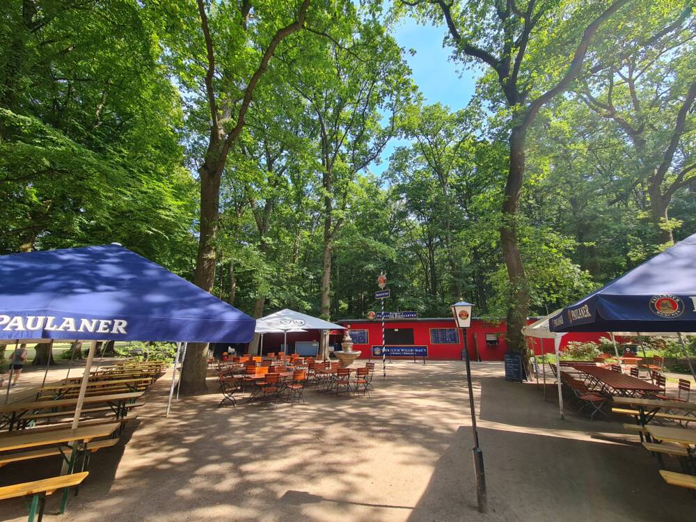 Klempau’s Paulaner Biergarten im Altonaer Volkspark ist ein beliebtes Ausflugsziel / ©Klempau’s Paulaner Biergarten