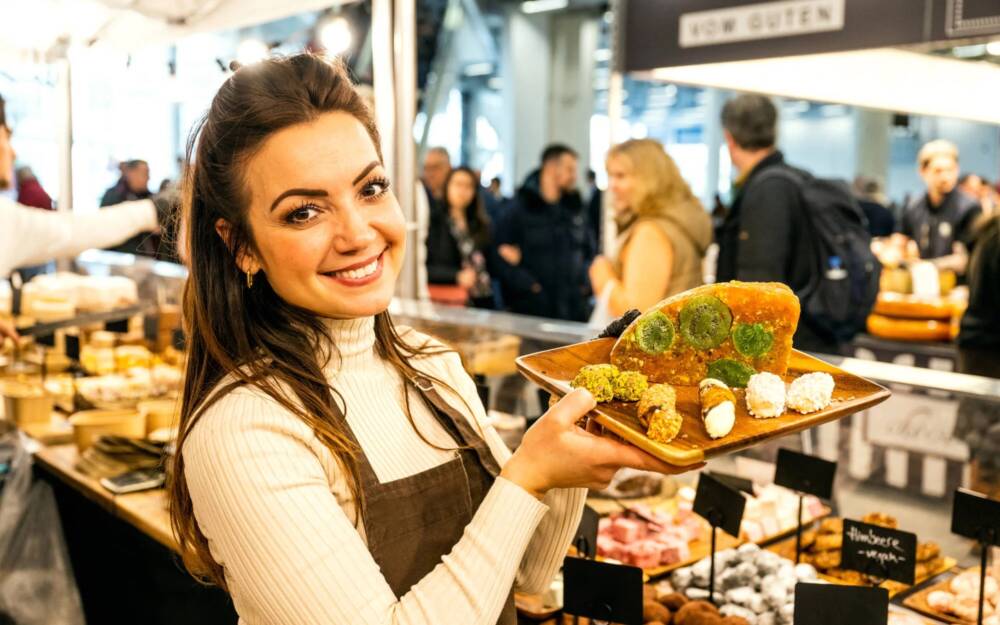 Fünf Tage lange können sich Besuchende in den Messehallen B1 und B2 auf eine Genussreise begeben / ©Landesmesse Stuttgart GmbH