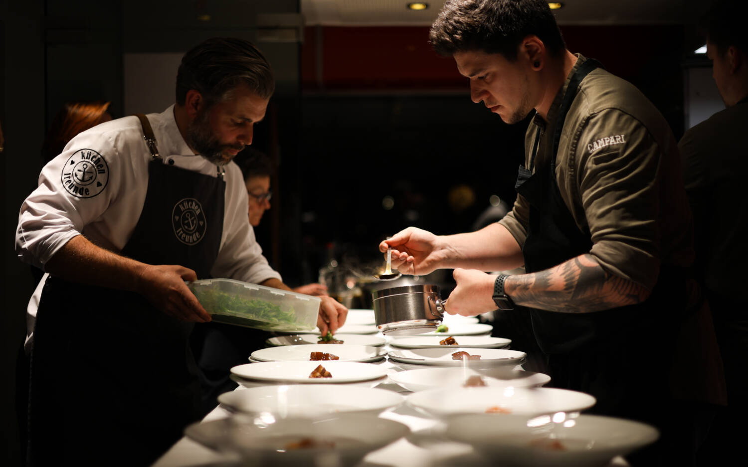 Beim ChampionsDinner kommen Gastronomen aus unterschiedlichen Restaurants zusammen / ©Johanna Zobel