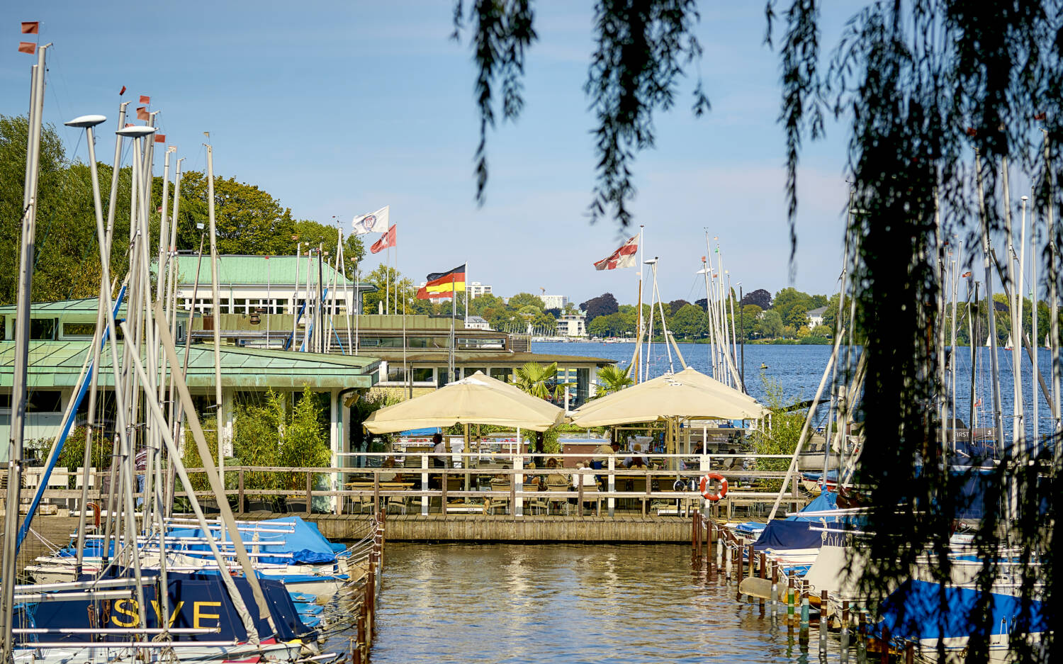 Top Adresse am Alsterufer: Das italienische Lokal Portolino / ©Marc Sill