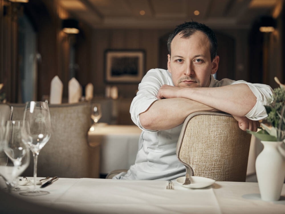 Alexander Mayer ist Küchenchef im Atlantic Restaurant an der Außenalster / ©Atlantic Restaurant