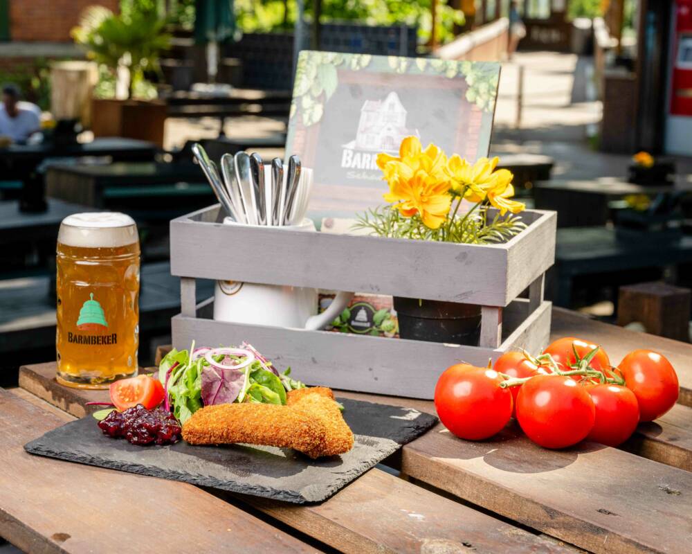 Außengastronomie im Hamburger Osten mit köstlichem Barmbeker Bier / ©Schachcafé 