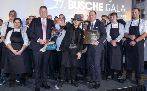 Bei der 27. Busche Gala im Hotel Atlantic stand auch Udo Lindenberg auf der Bühne / ©Guido Schröder Fotografie