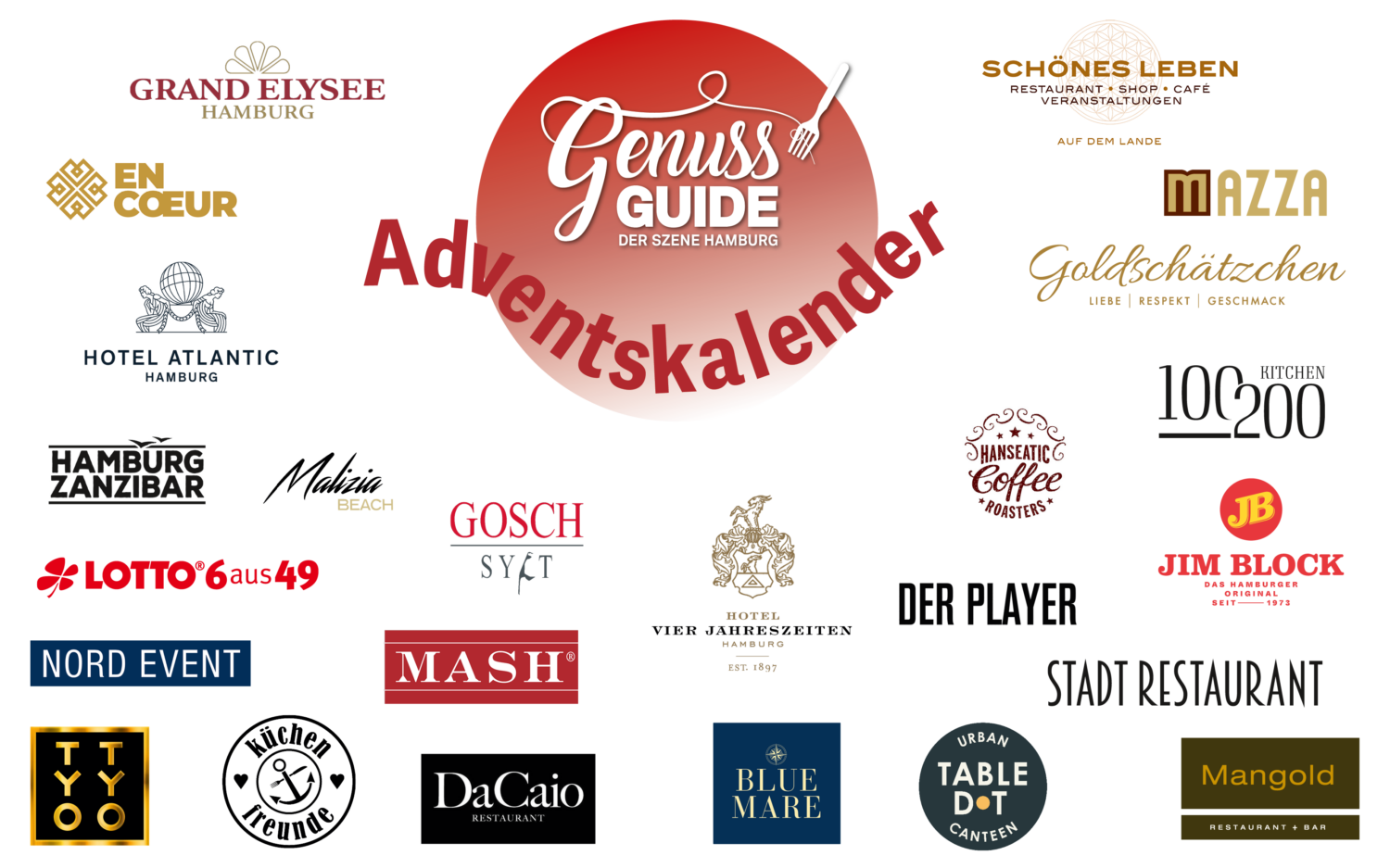 Der Genuss-Guide Adventskalender geht am 1. Dezember an den Start: 24 kulinarische Gewinne erwarten euch